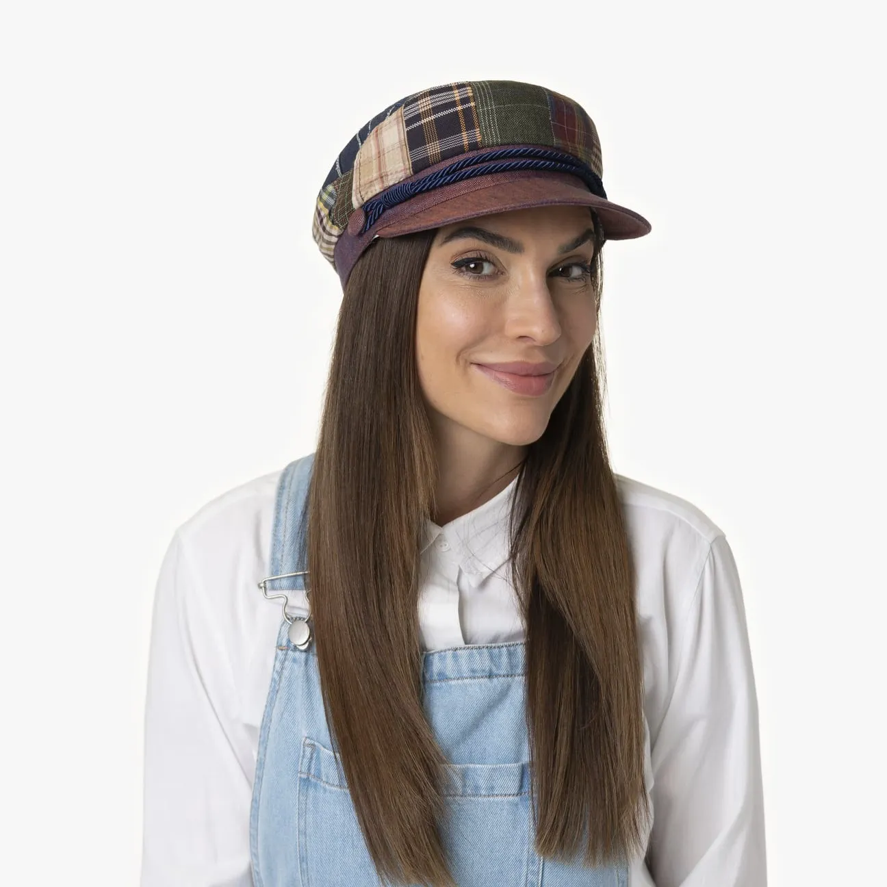Casquette Marin Patchwork by Alfonso DEste --> Chapeaux, casquettes & bonnets en ligne ▷ Chapeaushop